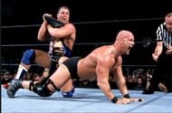 kurt angle vs steve austin
